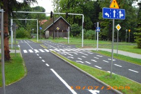 Projekt miasteczka ruchu rowerowego - Traffic B. Szafarczyk Bielsko-Biała