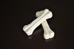 Kość prasowana, kolor biały, 20 cm - Polka Sp z o.o. Koluszki