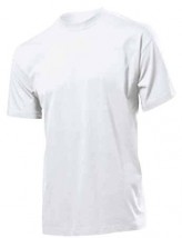 T-shirt biały, S-XXL 155 g/m2 + sitodruk 1 kolor - EBK Agencja Reklamowa Piaseczno