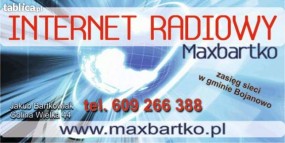 Internet Radiowy - Jakub Bartkowiak Maxbartko Golina Wielka