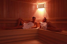 Strefa saun, sauna, sauny - Centrum Sportu i Rekreacji Olender Sp. z o.o. Cierpice