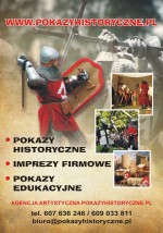 oprawa historyczna imprezy firmowej - Grupa Artystyczna PokazyHistoryczne.pl Legnica
