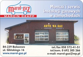 Montaż samochodowych instalacji gazowych - Marol-Gaz - Marcin Czapp - Montaż instalacji gazowych, serwis Bolszewo