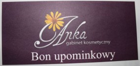 Bon upominkowy - Anka - Gabinet kosmetyczny - Kolasińska A. Poznań