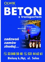 Beton , beton towarowy - OLWIK Bielany