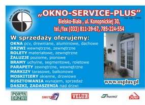 Rolety wewnętrzne, zewnętrzne Bielsko-Biała, - Okno-Serwis-Plus Bielsko-Biała