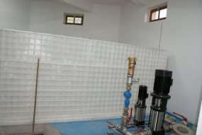 Zbiornik retencyjny gromadzący wodę deszczową p - Amargo Sp. z o.o. Ożarów Mazowiecki