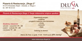 Organizacja przyjęć okolicznosciowych - Pizzeria & Restauracja Wodzisław Śląski