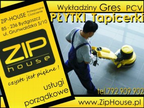 Mechaniczne Czyszczenie Powierzchni Twardych - ZIP-HOUSE Profesjonalne Czyszczenie Wykładzin, Dywanów i Tapicerek Bydgoszcz