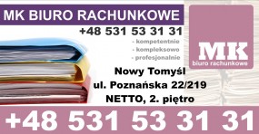 usługi księgowo- rachunkowe - MK Biuro Rachunkowe Nowy Tomyśl