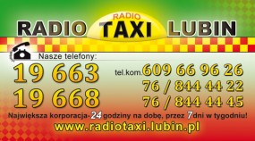 taxi - Zrzeszenie kierowców  RADIO TAXI  Lubin