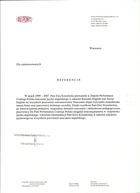 Referencja od firmy DuPont Performance