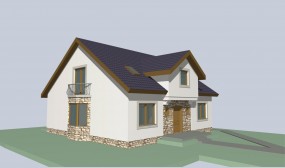 projekt indywidualny domu - Studio Arcad - Twardowski J., architekt Szczecin