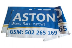 Banery reklamowe( wielkoformatowe), rollupy - BRANEDKOR Pracownia reklamy i dekoracji Opole