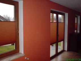 Żaluzje plisowane - Tekom Okna Drzwi Kraśnik