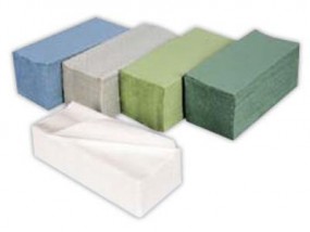 zielone ręczniki składane typu zz - NAL-HURT Sebastian Nalborczyk Czaniec