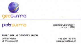 Usługi geodezyjne - Biuro Usług Geodezyjnych Geo Surma Kielce