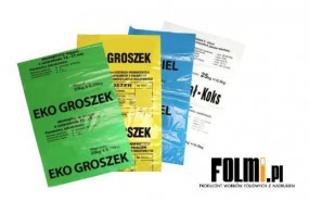 Worki na 25 kg węgla ekogroszku śląsk, Katowice, Kraków, Opole - Folmi Targanice