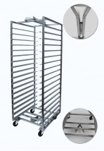 Wózek do pieca obrotowego - P.P.H.U. LEBO - sprzęt piekarski i cukierniczy Radziszów