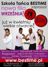 Nowe otwarcie filii BESTIME we Wrześni !!! - BESTIME Wielkopolskie Centrum Tańca Poznań