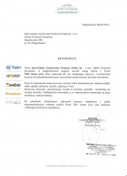 Referencja od firmy Saint-Gobain Construction Products Polska Sp. z o.o.