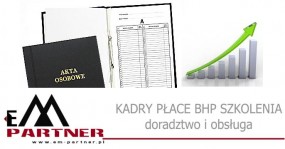 Usługa - audyt kadrowy - sprawdzenie teczek osobowych - Centrum EM-PARTNER Bielsko-Biała