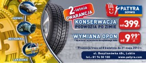 Konserwacja podwozia po zimie - Patyra Auto Serwis Lublin