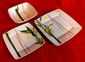 Komplet talerzy Bielsko Czechowice Skoczów Żywiec Pszczyna Cieszyn - PHU SPEKTRA Bielsko-Biała