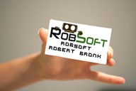 Projekt wizytówki - ROBSOFT Robert Bronk Gdańsk