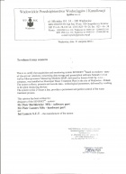 Referencja od firmy WPWiK - Wadowice Sp. z o.o.