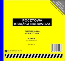 Pocztowa książka nadawcza 2/3A4 - Firma Krajewski Nadarzyn