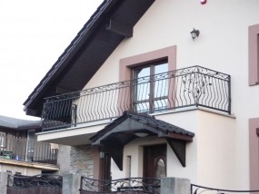 Balustrada, balkon - Odlotowy Dom Mysłowice