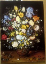 Kopia obrazu Breugla  Kwiaty  - Malarstwo Artystyczne Andrzej Masianis Toruń