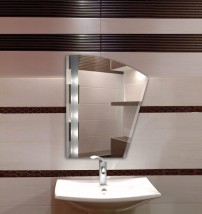 LUSTRO PODŚWIETLANE ŁAZIENKOWE Z OŚWIETLENIEM - Jakub Czyrnek Qubaglass Rabka-Zdrój