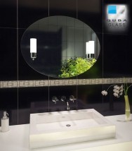 LUSTRO Z OŚWIETLENIEM PODŚWIETLANE ŁAZIENKOWE - Jakub Czyrnek Qubaglass Rabka-Zdrój