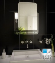 LUSTRO LUSTRA PODŚWIETLANE Z OŚWIETLENIEM - Jakub Czyrnek Qubaglass Rabka-Zdrój