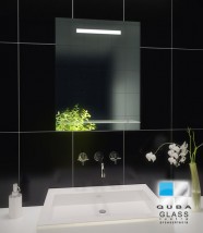 LUSTRO PODŚWIETLANE Z OŚWIETLENIEM ŁAZIENKOWE - Jakub Czyrnek Qubaglass Rabka-Zdrój
