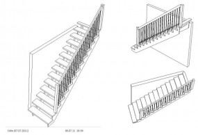 Projekty schodów - Stolarstwo Robert Szewczyk Gidle