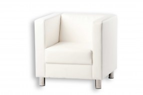 Fotel biały - Event Serwis Kraków