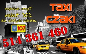 Transport - Taxi Czaki Wejherowo 30% dla Stalych Klientów Wejherowo