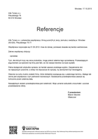 Referencja od firmy Alfa Tonery s.c.