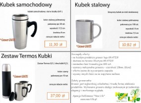 Kubki termiczne i temosy z GRAWEREM GRATIS! - Agencja Reklamowa  New Life  Olsztyn