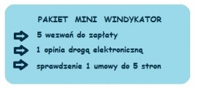 Pakiet Mini Windykator - Kancelaria Radcy Prawnego Ryszard Stolarz Chrzanów