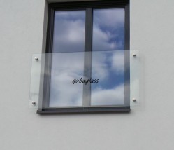 Balkon Francuski balustrada szklan szklany balkon - Jakub Czyrnek Qubaglass Rabka-Zdrój