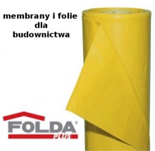 Folia paroizolacyjna żółta 0,20mm - 2mx50m - FOLDA-plus Sp. z o.o. Dąbrowa