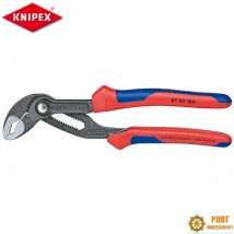 Szczypce nastawne Knipex Cobra do rur zakres 50mm długość 250mm - „Port Narzędziowy” s.c. Bogdan Jabłoński, Robert Palczewski, Barbara Rydzeńska-Szyjk