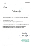 Referencja od firmy Agroma Sokółka