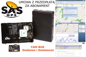 Monitoring floty z CAN - Flota Plus, Umowa - przedpłata - SAS GPS Sp. z o.o. Wrocław