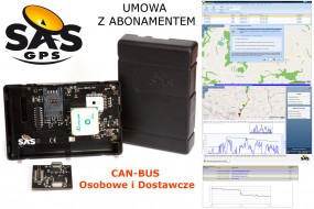 Monitoring pojazdów z CAN - Flota Plus, Umowa - abonament - SAS GPS Sp. z o.o. Wrocław