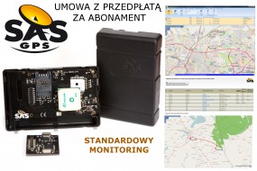 Monitoring GPS pojazdów - Flota Standard, Umowa - przedpłata - SAS GPS Sp. z o.o. Wrocław